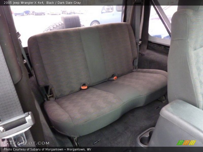 Black / Dark Slate Gray 2005 Jeep Wrangler X 4x4