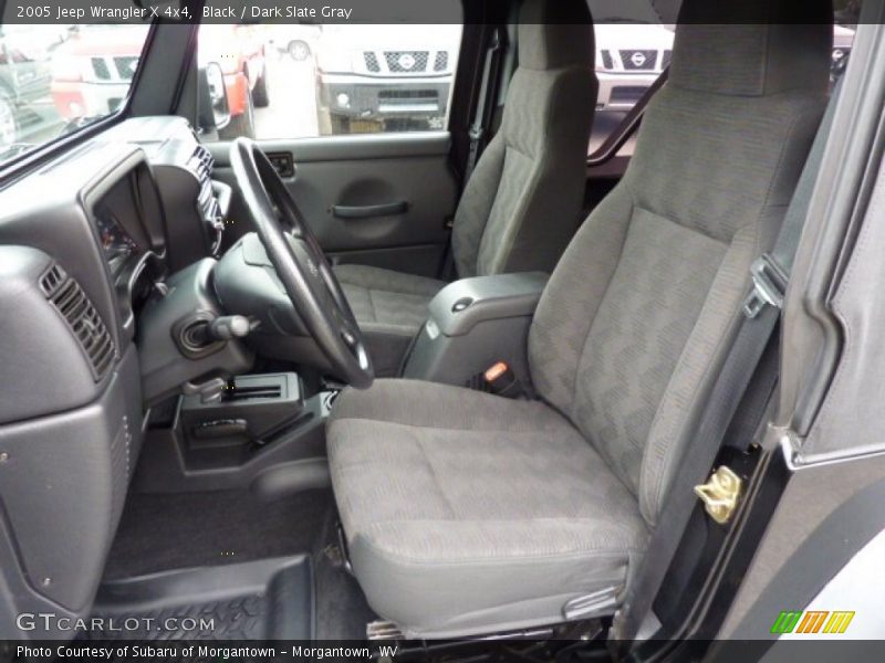Black / Dark Slate Gray 2005 Jeep Wrangler X 4x4