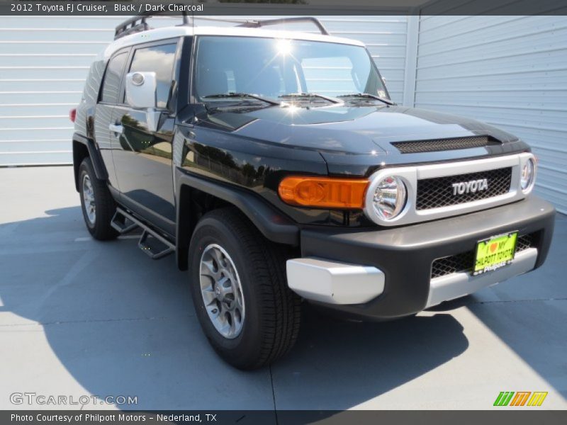 Black / Dark Charcoal 2012 Toyota FJ Cruiser