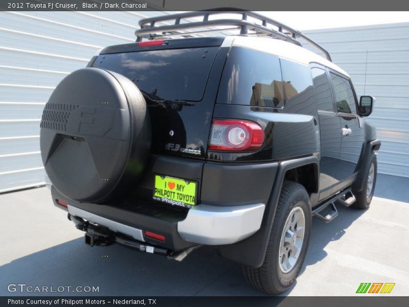 Black / Dark Charcoal 2012 Toyota FJ Cruiser