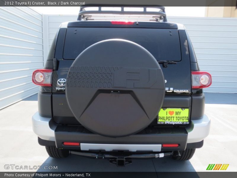 Black / Dark Charcoal 2012 Toyota FJ Cruiser