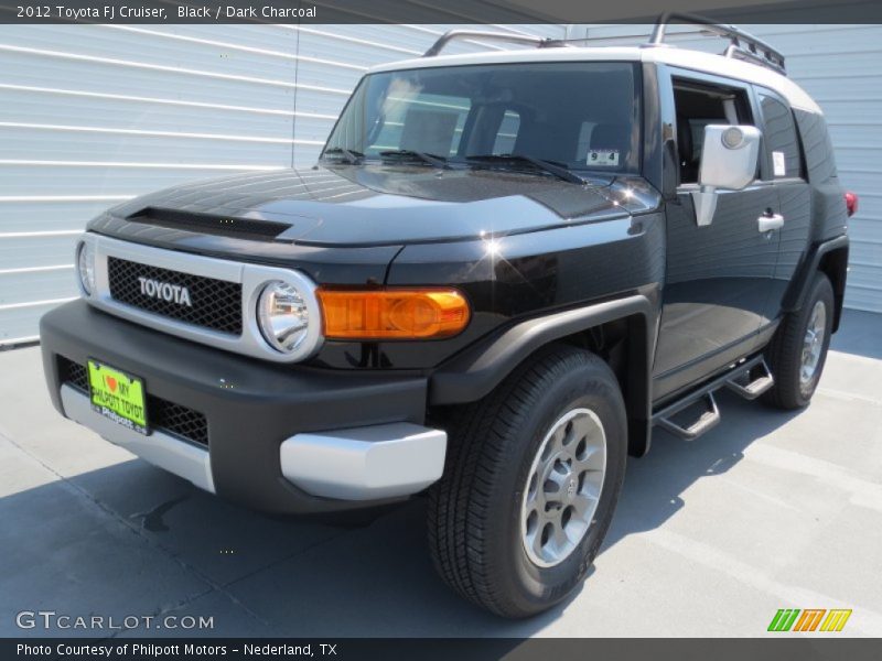 Black / Dark Charcoal 2012 Toyota FJ Cruiser