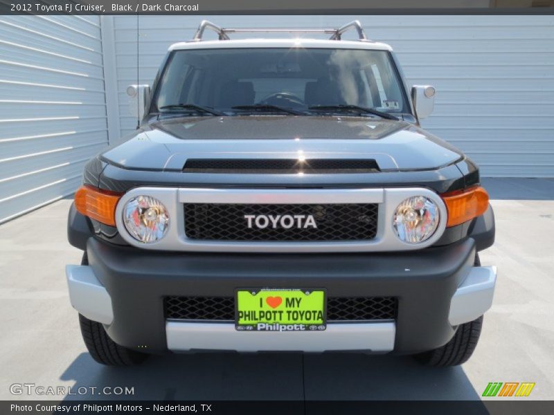 Black / Dark Charcoal 2012 Toyota FJ Cruiser