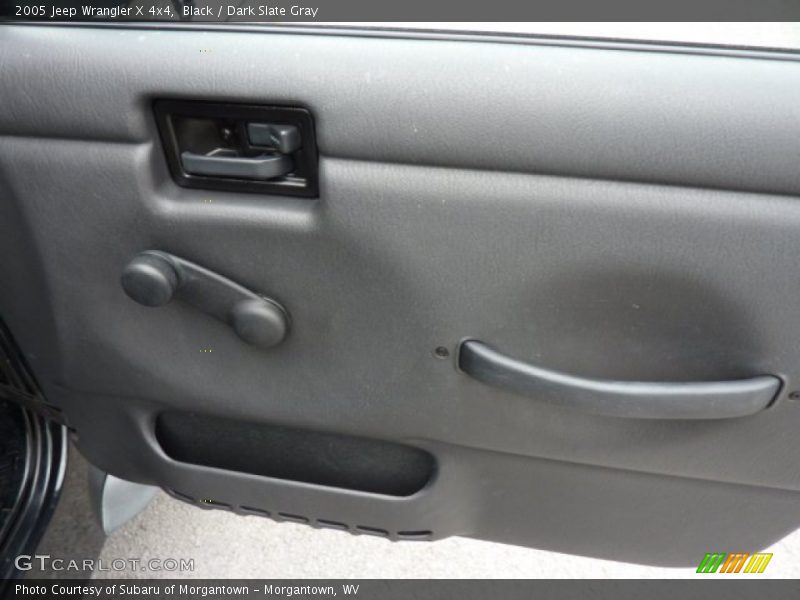 Black / Dark Slate Gray 2005 Jeep Wrangler X 4x4