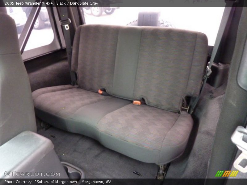 Black / Dark Slate Gray 2005 Jeep Wrangler X 4x4