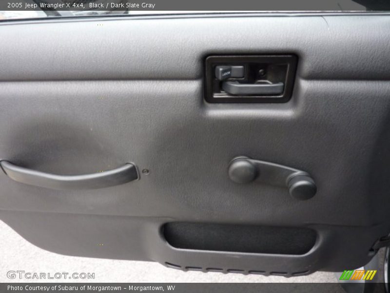 Black / Dark Slate Gray 2005 Jeep Wrangler X 4x4