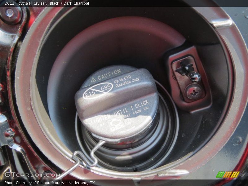 Black / Dark Charcoal 2012 Toyota FJ Cruiser