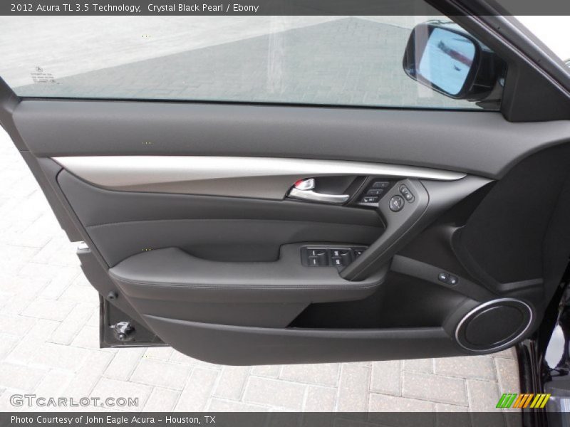 Crystal Black Pearl / Ebony 2012 Acura TL 3.5 Technology