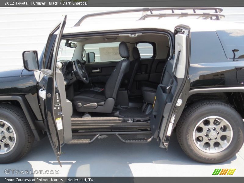 Black / Dark Charcoal 2012 Toyota FJ Cruiser