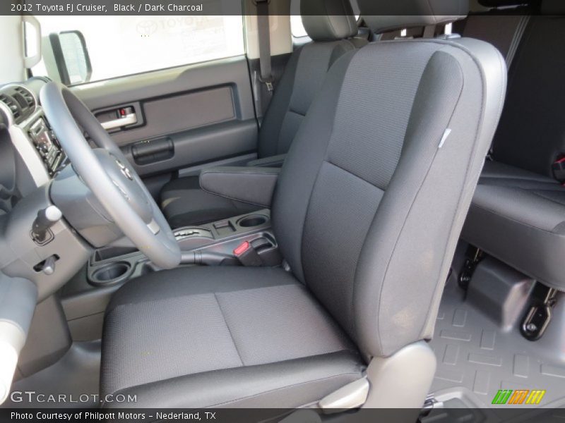 Black / Dark Charcoal 2012 Toyota FJ Cruiser