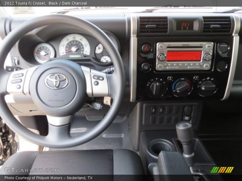 Black / Dark Charcoal 2012 Toyota FJ Cruiser