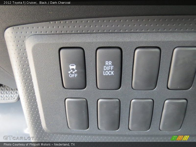 Black / Dark Charcoal 2012 Toyota FJ Cruiser