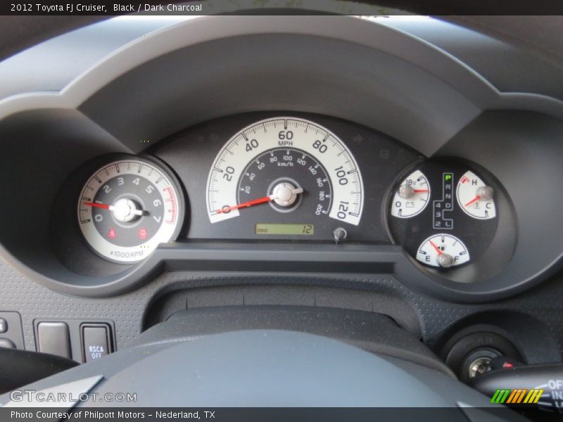 2012 FJ Cruiser   Gauges
