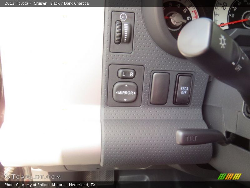 Black / Dark Charcoal 2012 Toyota FJ Cruiser