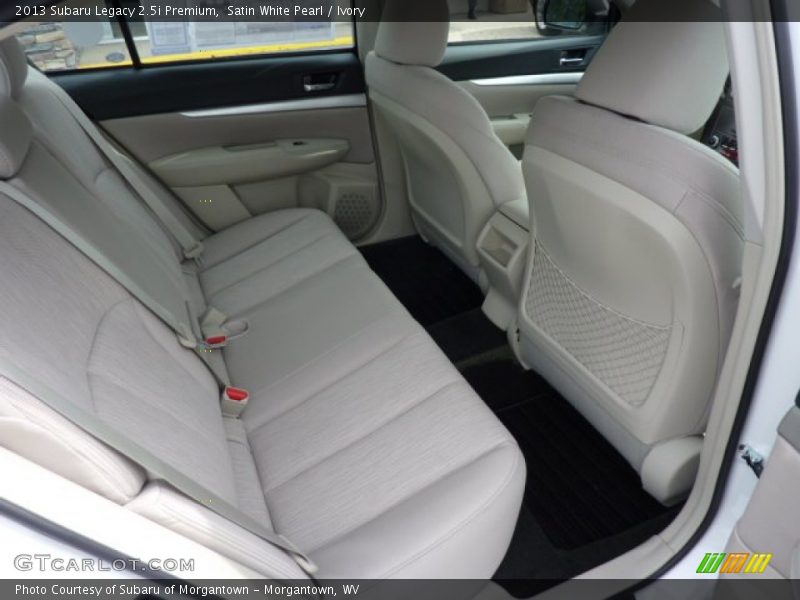 Satin White Pearl / Ivory 2013 Subaru Legacy 2.5i Premium