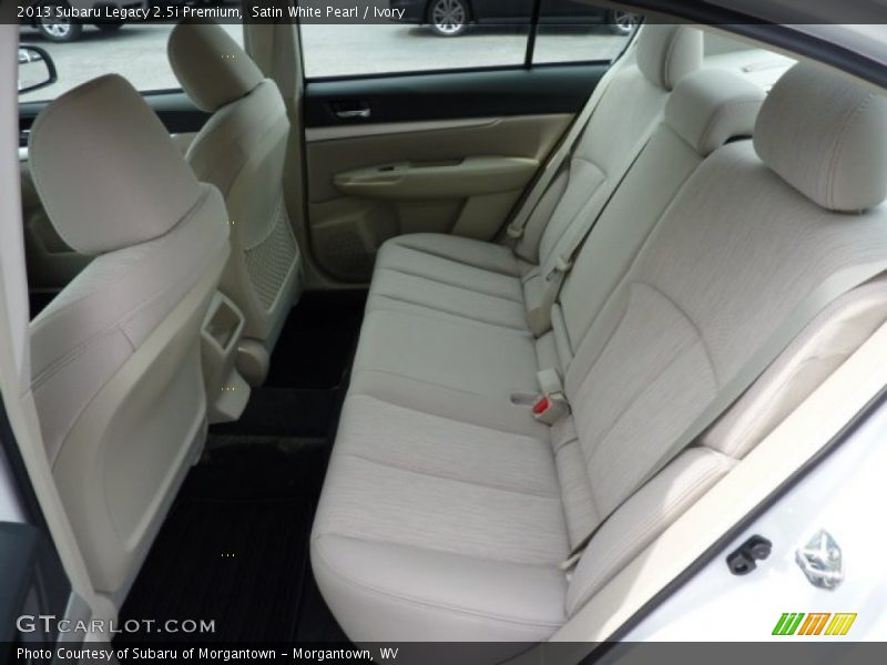 Satin White Pearl / Ivory 2013 Subaru Legacy 2.5i Premium