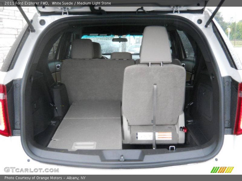White Suede / Medium Light Stone 2011 Ford Explorer FWD