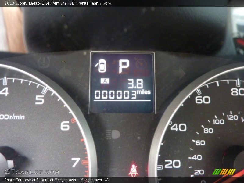 Satin White Pearl / Ivory 2013 Subaru Legacy 2.5i Premium
