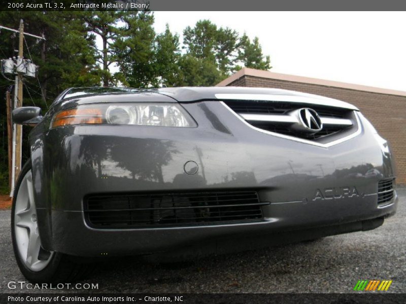 Anthracite Metallic / Ebony 2006 Acura TL 3.2