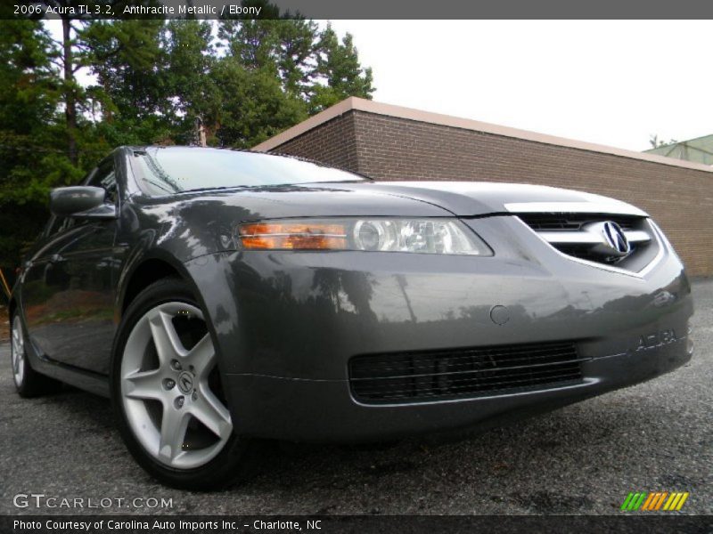 Anthracite Metallic / Ebony 2006 Acura TL 3.2