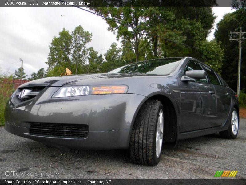 Anthracite Metallic / Ebony 2006 Acura TL 3.2