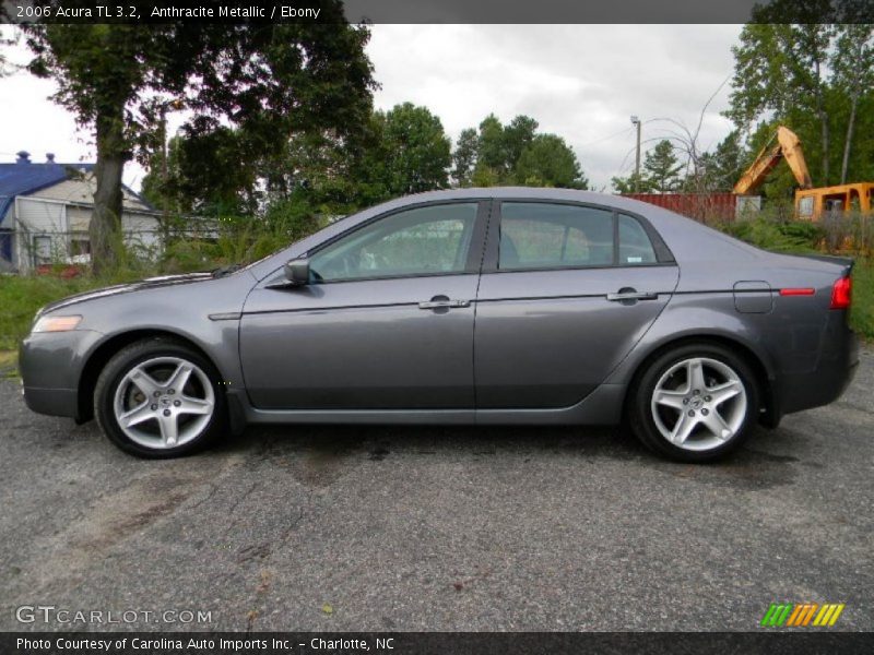 Anthracite Metallic / Ebony 2006 Acura TL 3.2
