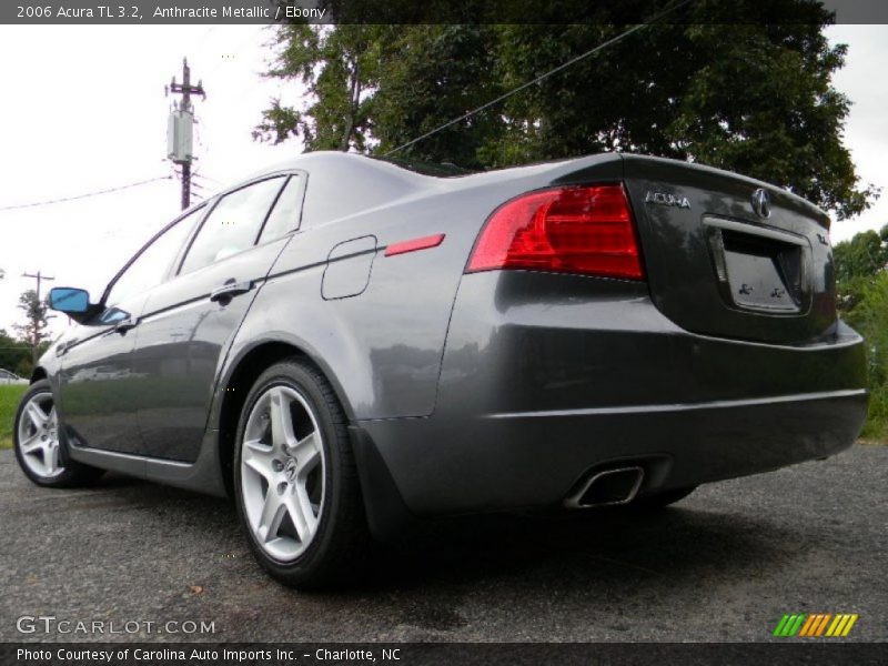 Anthracite Metallic / Ebony 2006 Acura TL 3.2