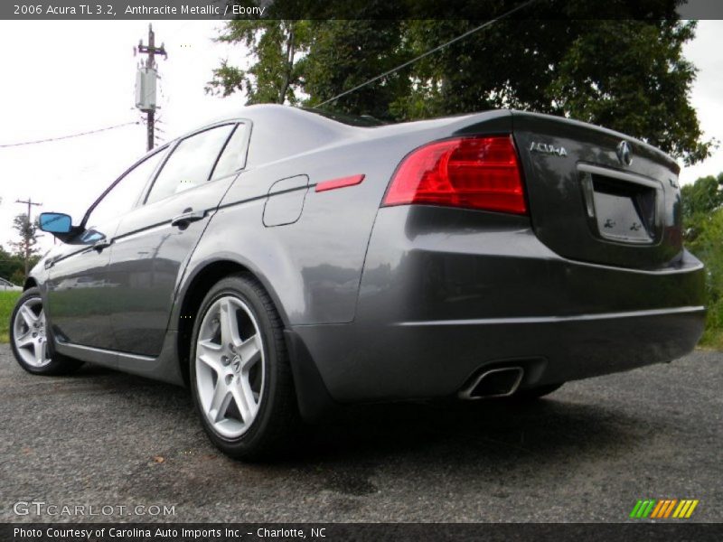 Anthracite Metallic / Ebony 2006 Acura TL 3.2