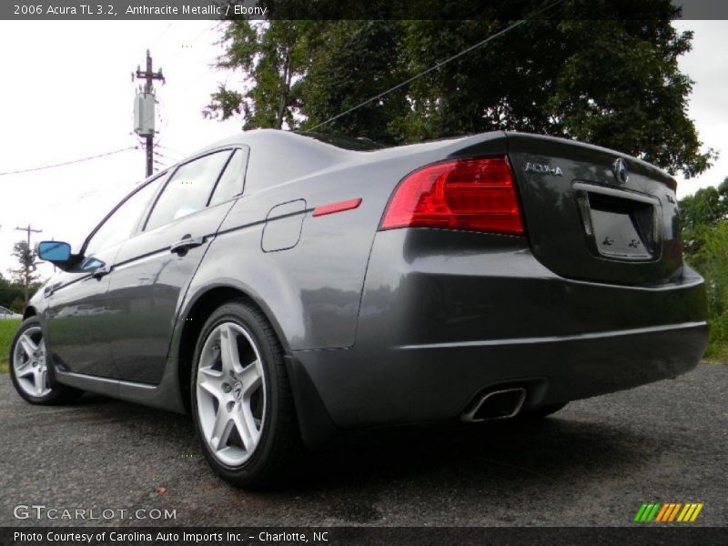Anthracite Metallic / Ebony 2006 Acura TL 3.2