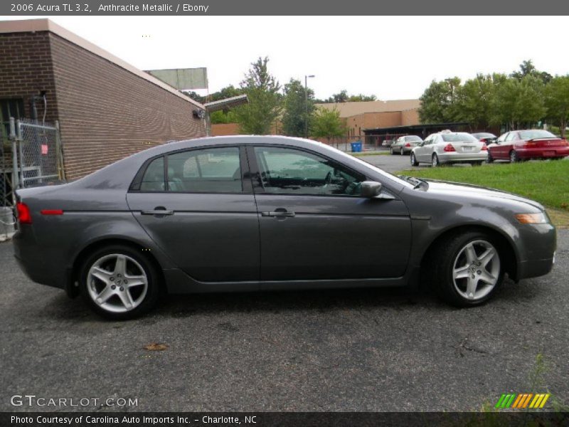 Anthracite Metallic / Ebony 2006 Acura TL 3.2