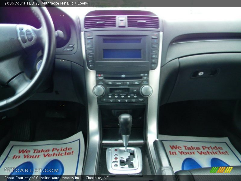 Anthracite Metallic / Ebony 2006 Acura TL 3.2