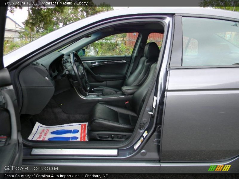 Anthracite Metallic / Ebony 2006 Acura TL 3.2