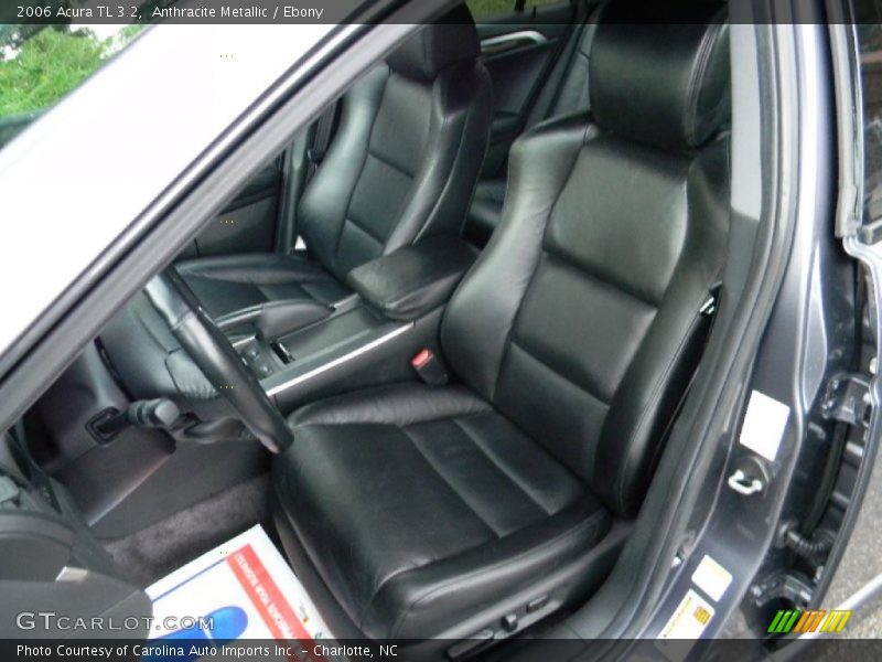 Anthracite Metallic / Ebony 2006 Acura TL 3.2