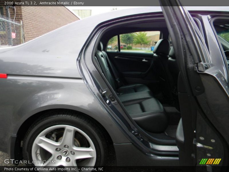 Anthracite Metallic / Ebony 2006 Acura TL 3.2
