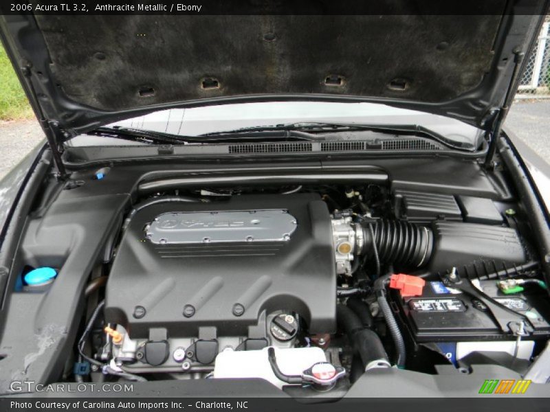 Anthracite Metallic / Ebony 2006 Acura TL 3.2