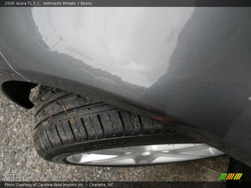 Anthracite Metallic / Ebony 2006 Acura TL 3.2