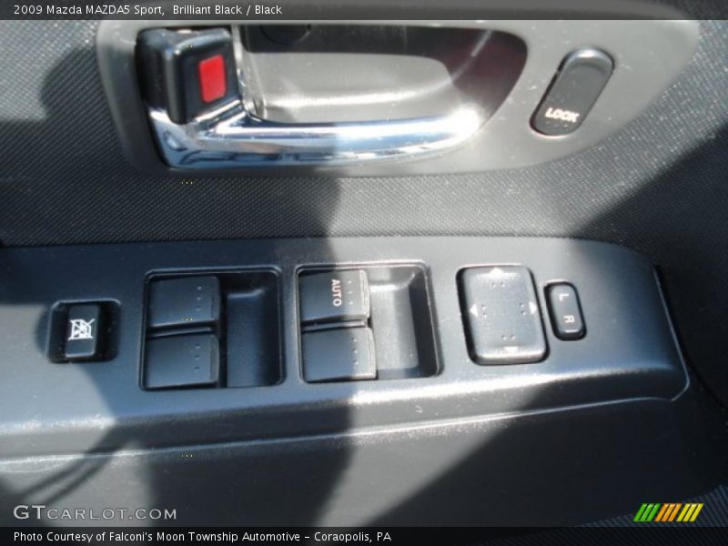 Brilliant Black / Black 2009 Mazda MAZDA5 Sport