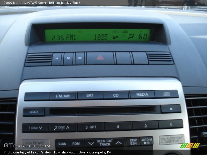Brilliant Black / Black 2009 Mazda MAZDA5 Sport