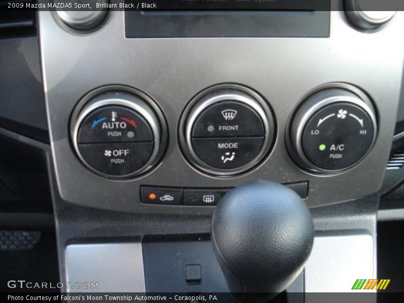 Brilliant Black / Black 2009 Mazda MAZDA5 Sport