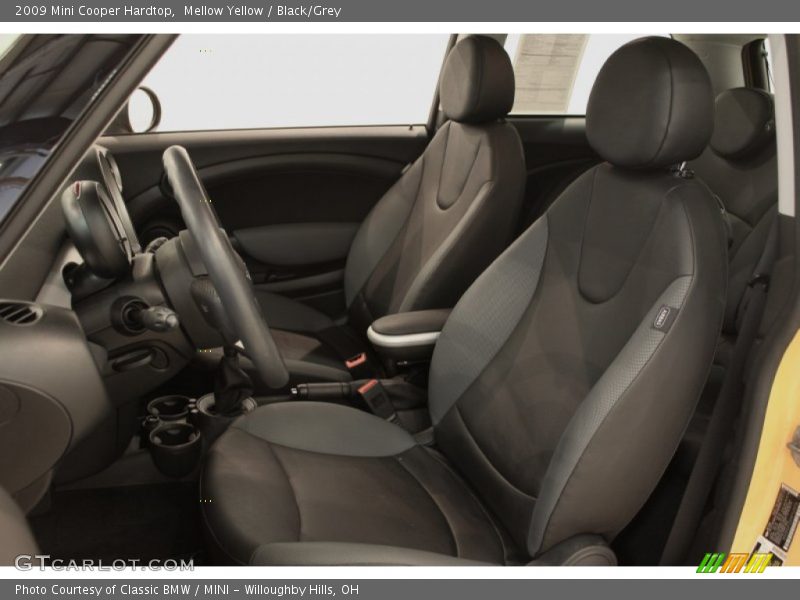  2009 Cooper Hardtop Black/Grey Interior