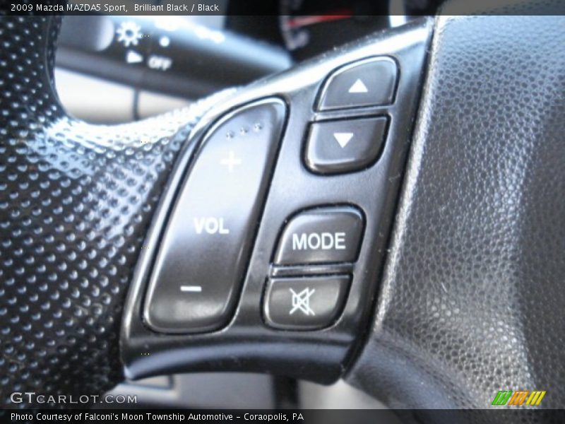 Brilliant Black / Black 2009 Mazda MAZDA5 Sport