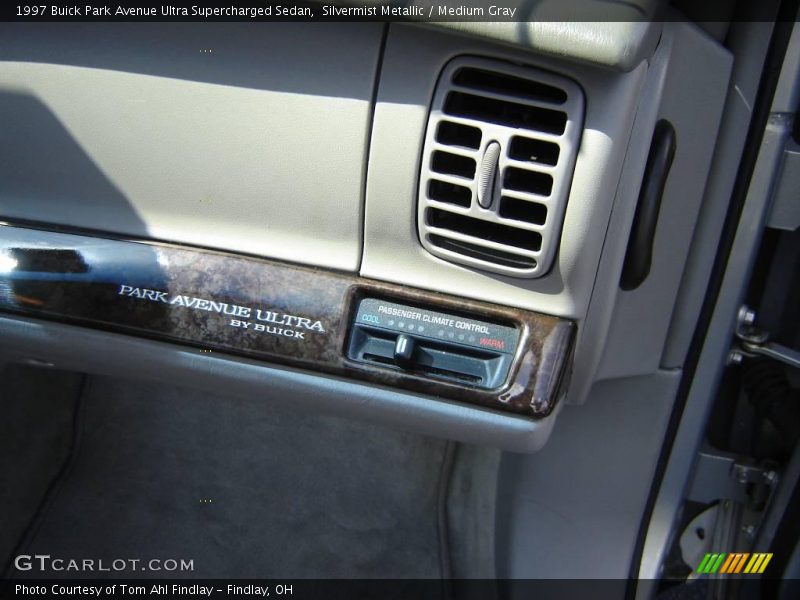 Silvermist Metallic / Medium Gray 1997 Buick Park Avenue Ultra Supercharged Sedan