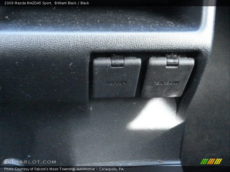 Brilliant Black / Black 2009 Mazda MAZDA5 Sport