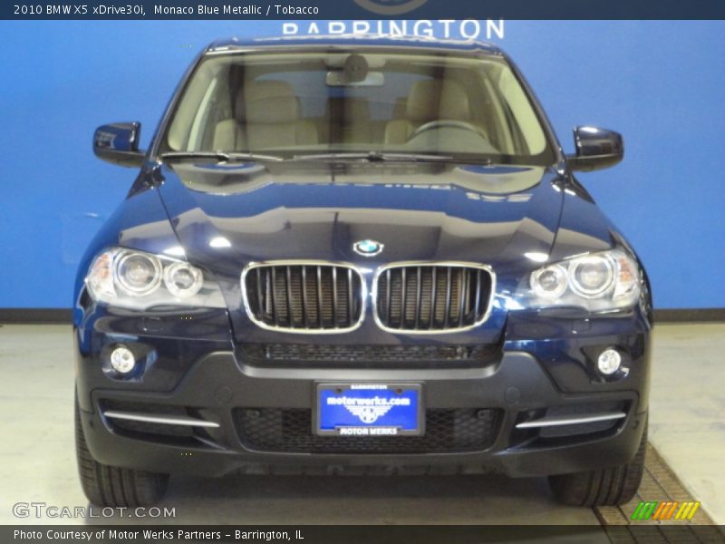 Monaco Blue Metallic / Tobacco 2010 BMW X5 xDrive30i
