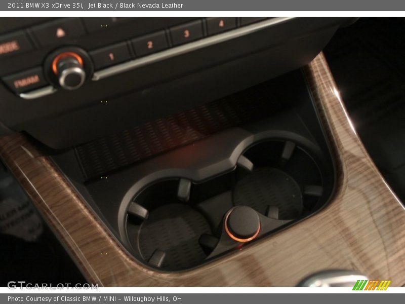 Jet Black / Black Nevada Leather 2011 BMW X3 xDrive 35i