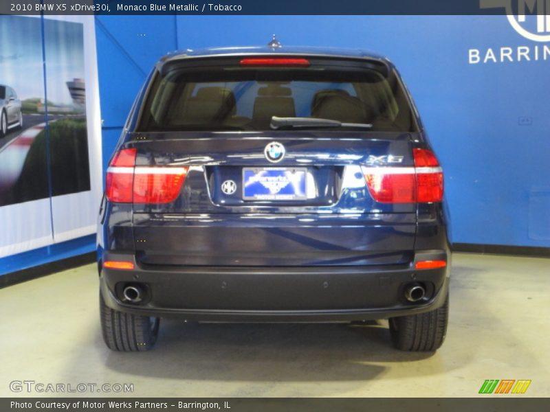 Monaco Blue Metallic / Tobacco 2010 BMW X5 xDrive30i