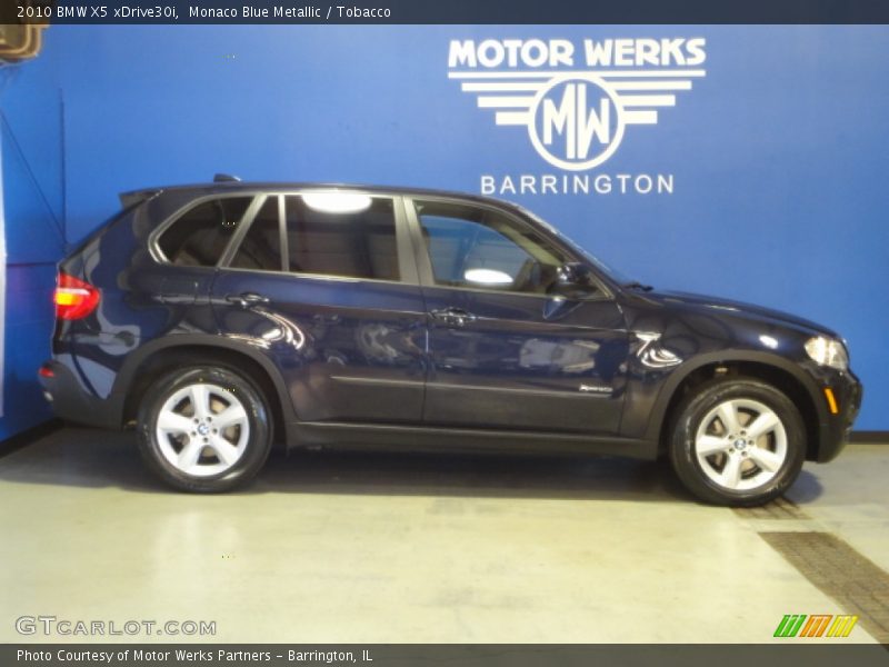 Monaco Blue Metallic / Tobacco 2010 BMW X5 xDrive30i