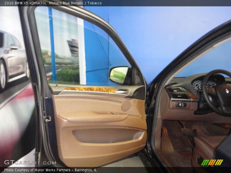 Monaco Blue Metallic / Tobacco 2010 BMW X5 xDrive30i