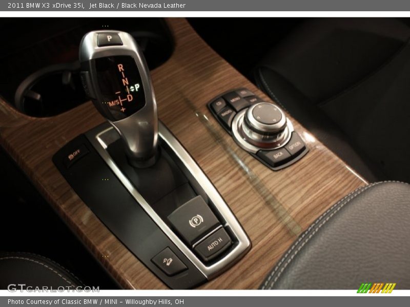Jet Black / Black Nevada Leather 2011 BMW X3 xDrive 35i