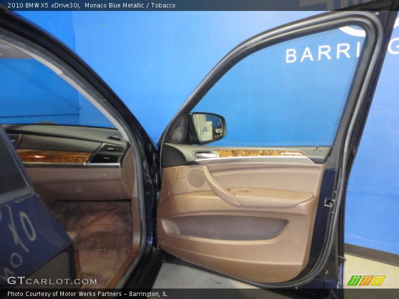 Monaco Blue Metallic / Tobacco 2010 BMW X5 xDrive30i